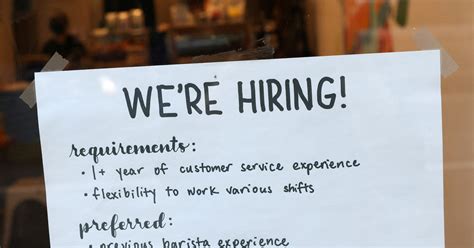US job market may be near tipping point, research shows.